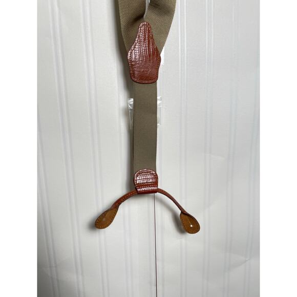 NWT B&G N.Y. Mens Suspenders Braces Made in England Adjustable Corp Quiet Luxury - Picture 2 of 8